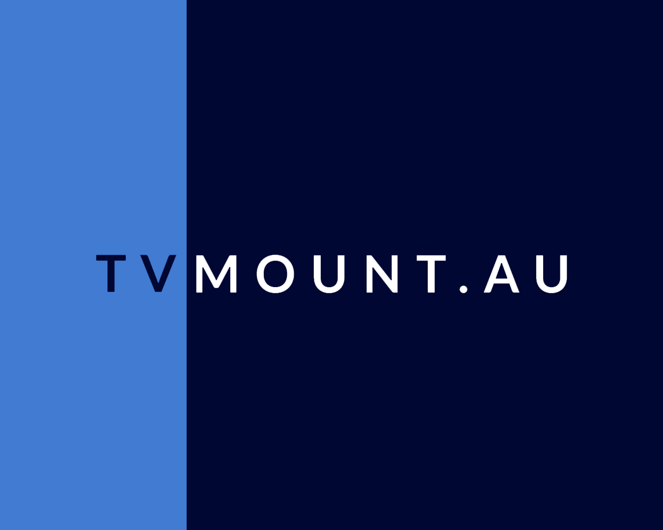 Supplied TV Mount Australia extended logo artwork