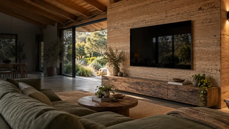 Strathnairn — Generated room concept with a wall-mounted television.