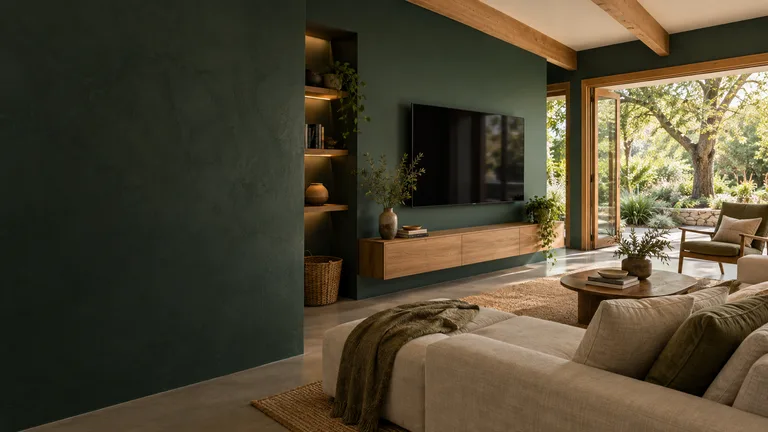 Yarralumla — Generated room concept with a wall-mounted television.